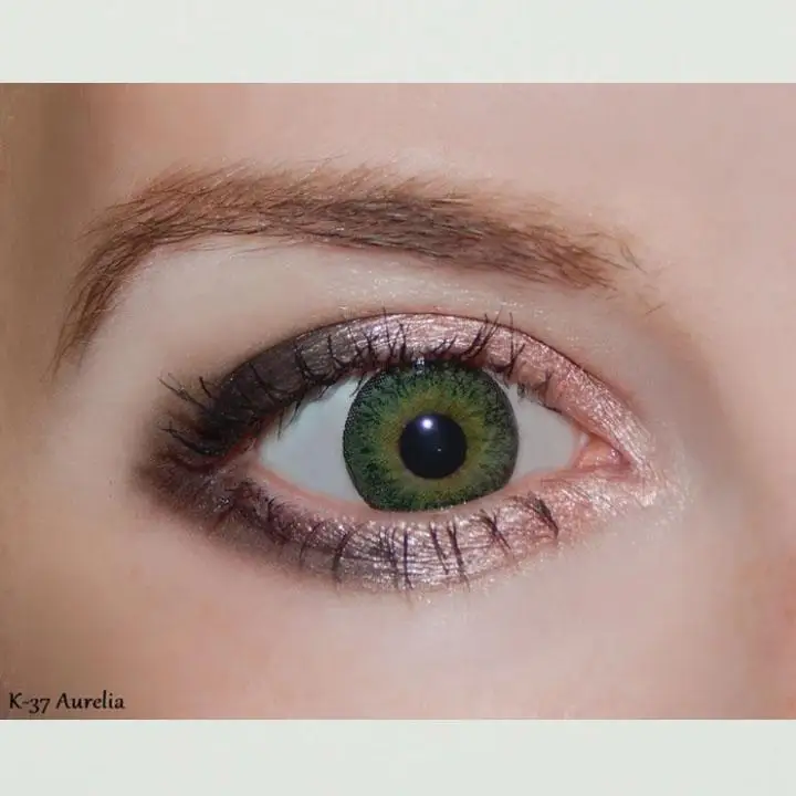 Forest K37 14.2Mm Aurelia Color Eyes Soft Natural Lentes De Contacto Yearly Lenses Wholesale Contact Lenses Manufactured