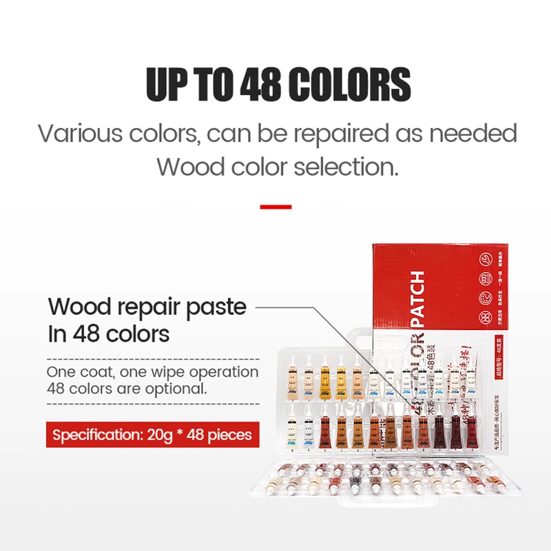 
Furniture repair paste, wood chip filling 