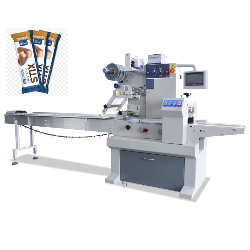 
Popular factory price chocolate bars packing machine packing line 