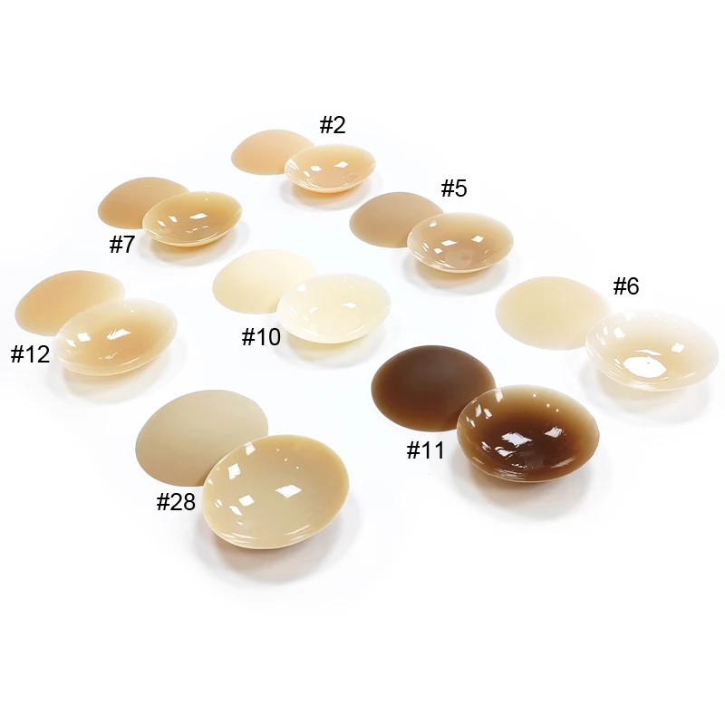 Wholesale Pasties Cover Breast Bra Adhesive Reusable Silicone Nipple Pad