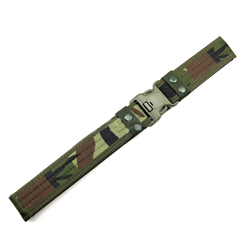 Factory Wholesale Canvas Outdoor Nylon security Tactical Belts  Camouflage Styles for Men Special for  Tactical