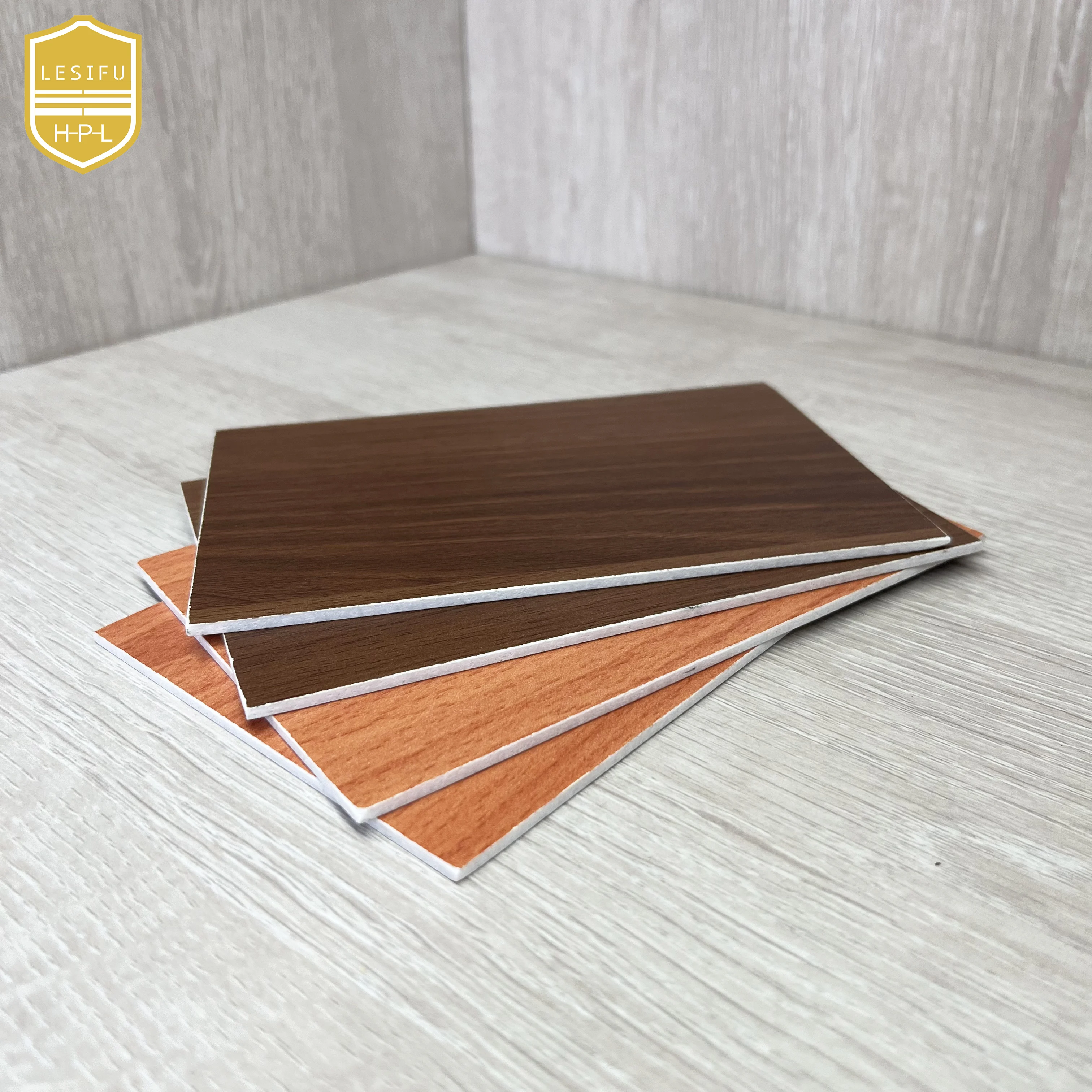LESIFU New Product Class A fireproof Glass Fiber Fireproof Board with Melamine Paper for Hospital