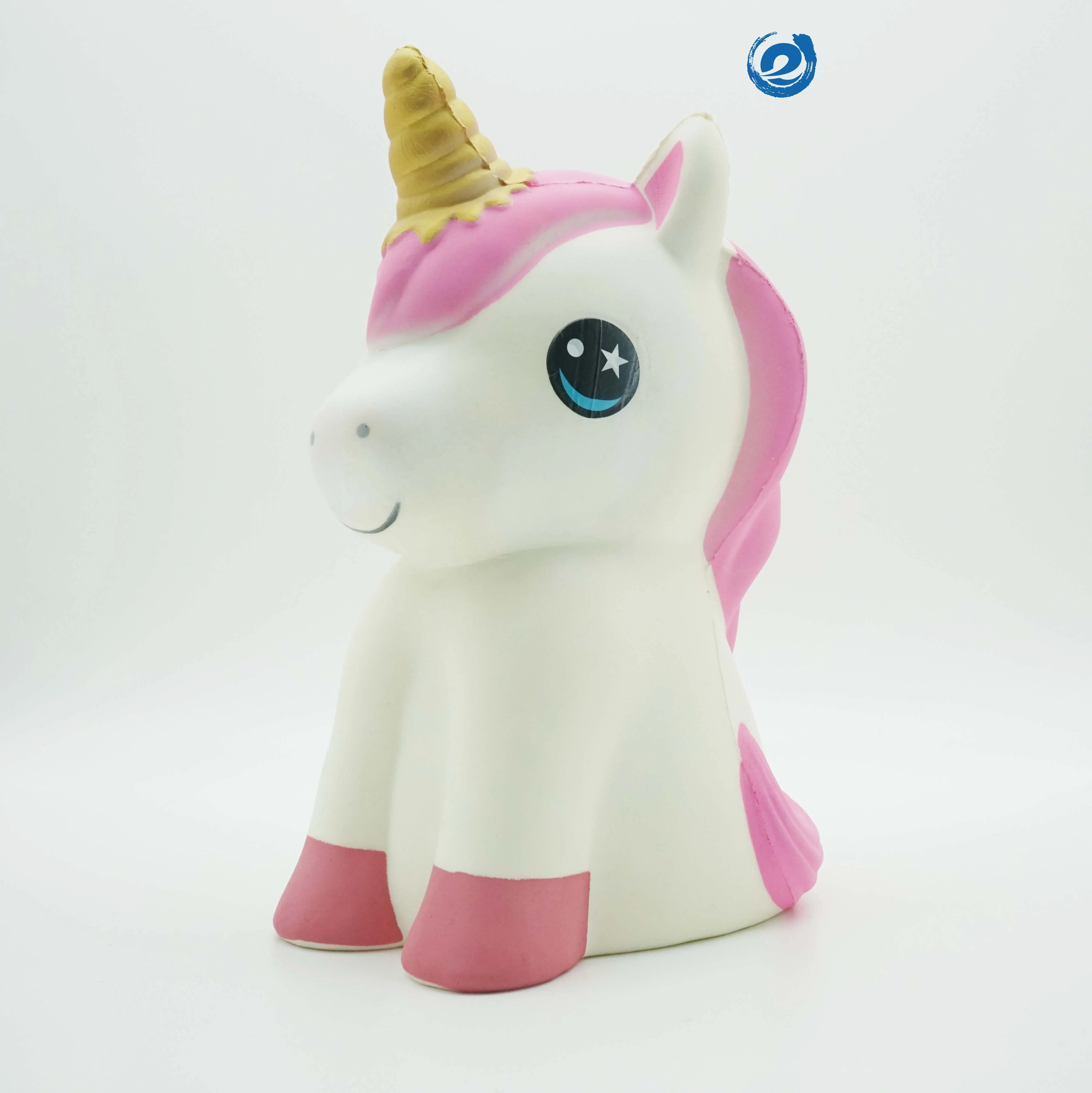 Jumbo Kawaii Cute Cartoon Unicorn Squishy Unisex Slow Rising Decompression Squeeze Toy Stress Relief Ball Toy
