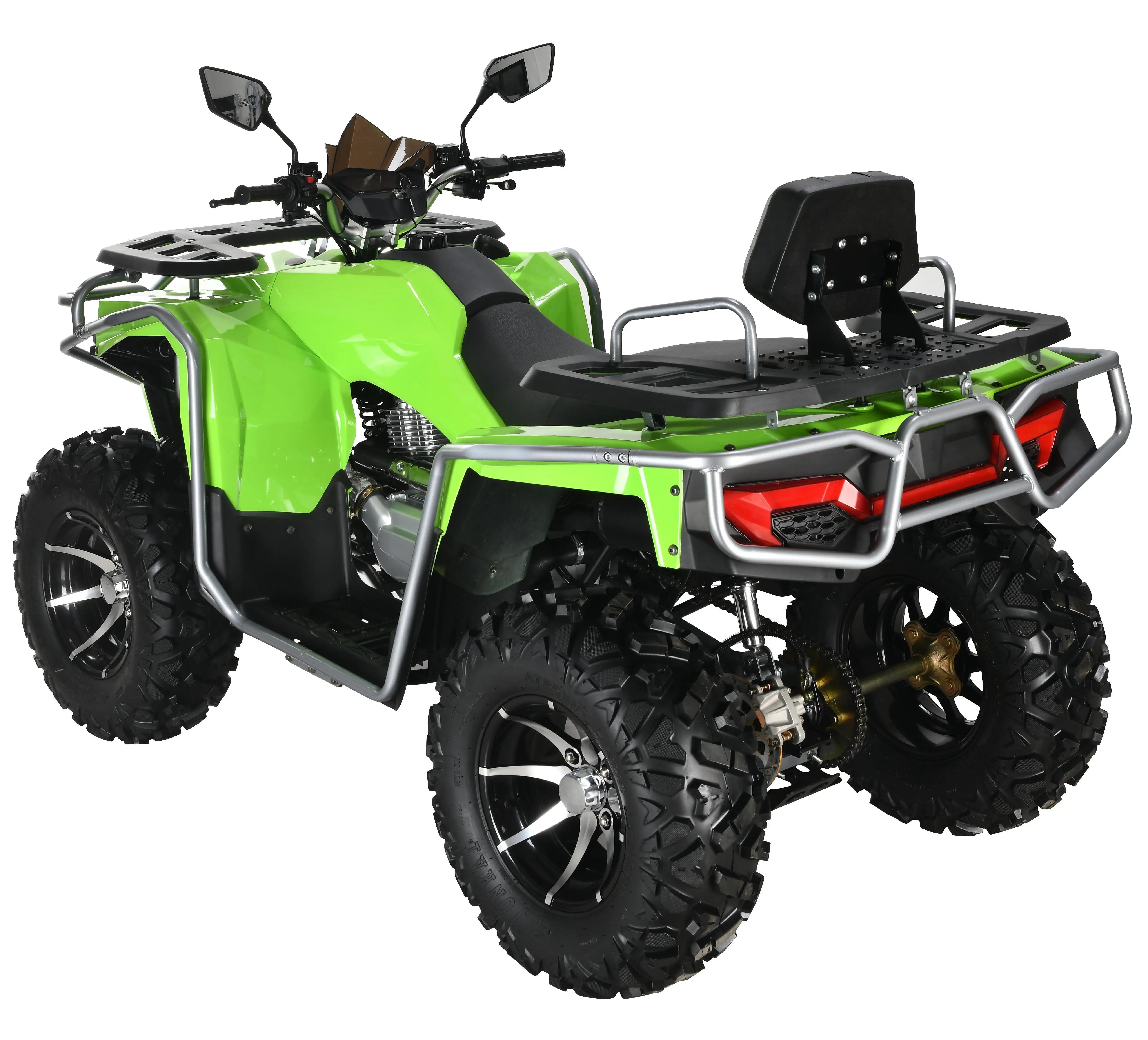 Cheap Gasoline 300cc ATV For Adults Big Off Road Tires Big Headlight Power