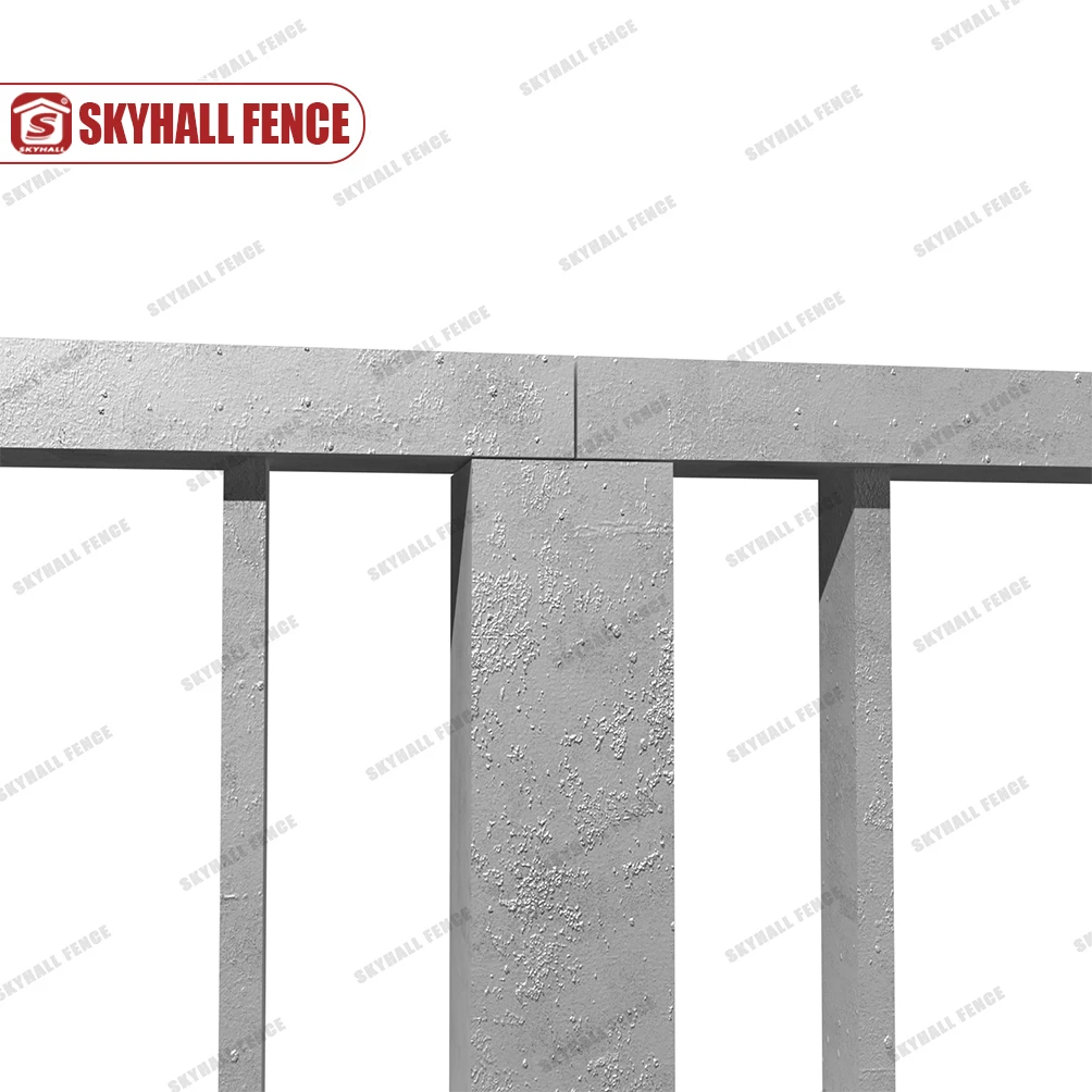 Galvanized Visible Pedestrian Guardrail for Footbridge Flyover Roads Construction