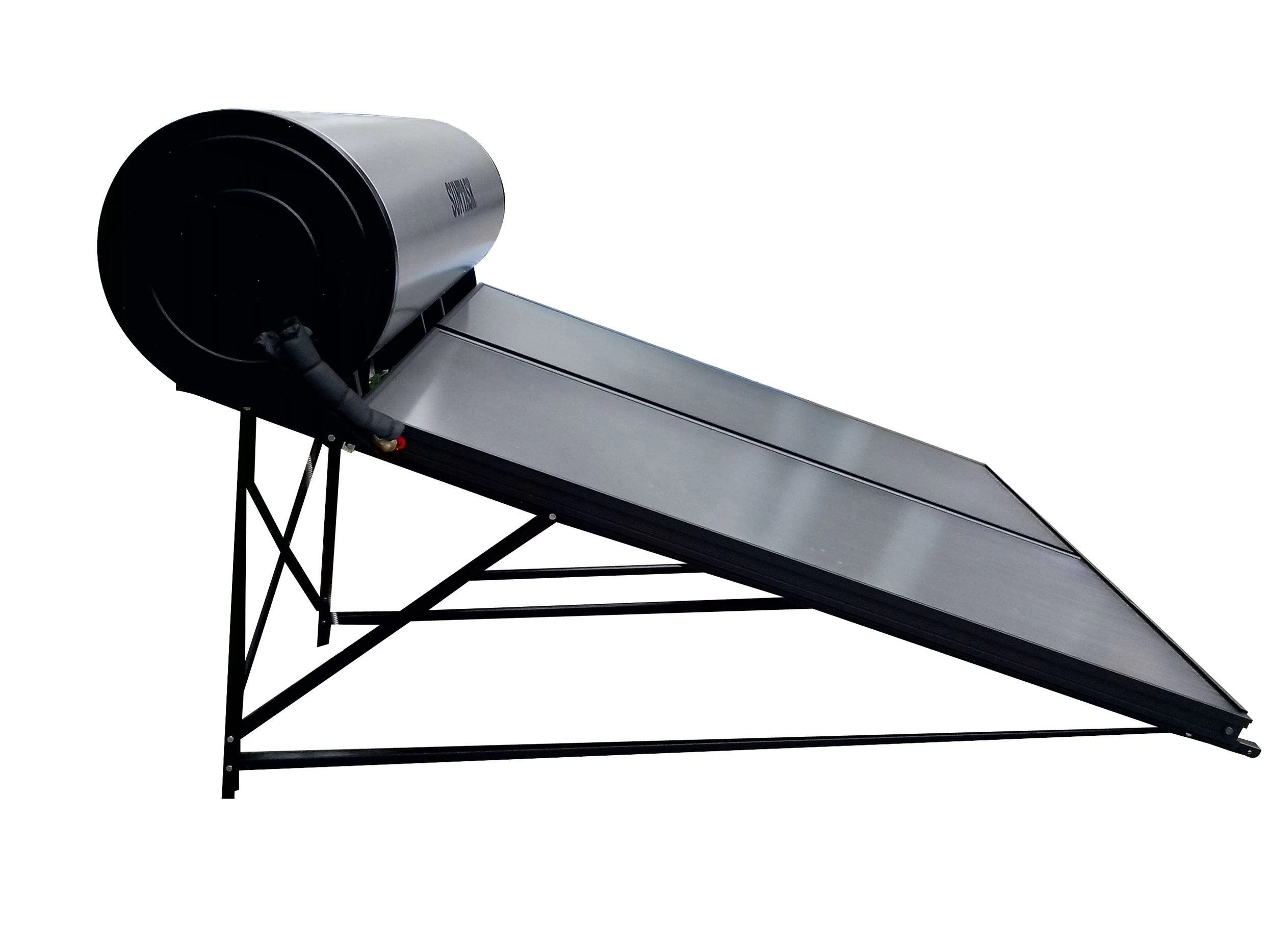 BTE Solar Barbados Market 50 галлонов бытовой эмалированный внутренний резервуар Солнечный водонагреватель