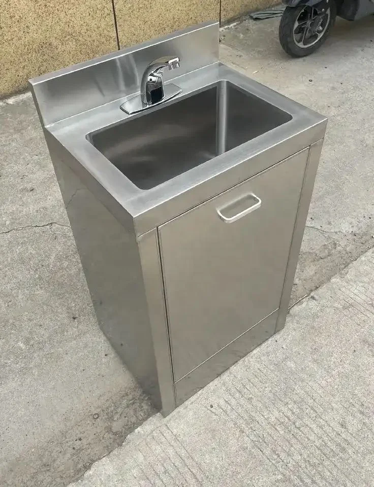 Stainless steel hand washing sink 304 Clean room purification Hospital operating room induction pool sink disinfection pool