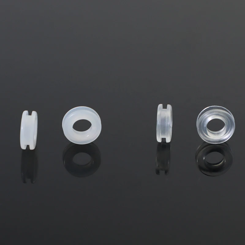 Wholesale Ear Clip Accessories Transparent O shape Anti-Pain Pad Hypoallergenic Food Grade Material Non-slip pad