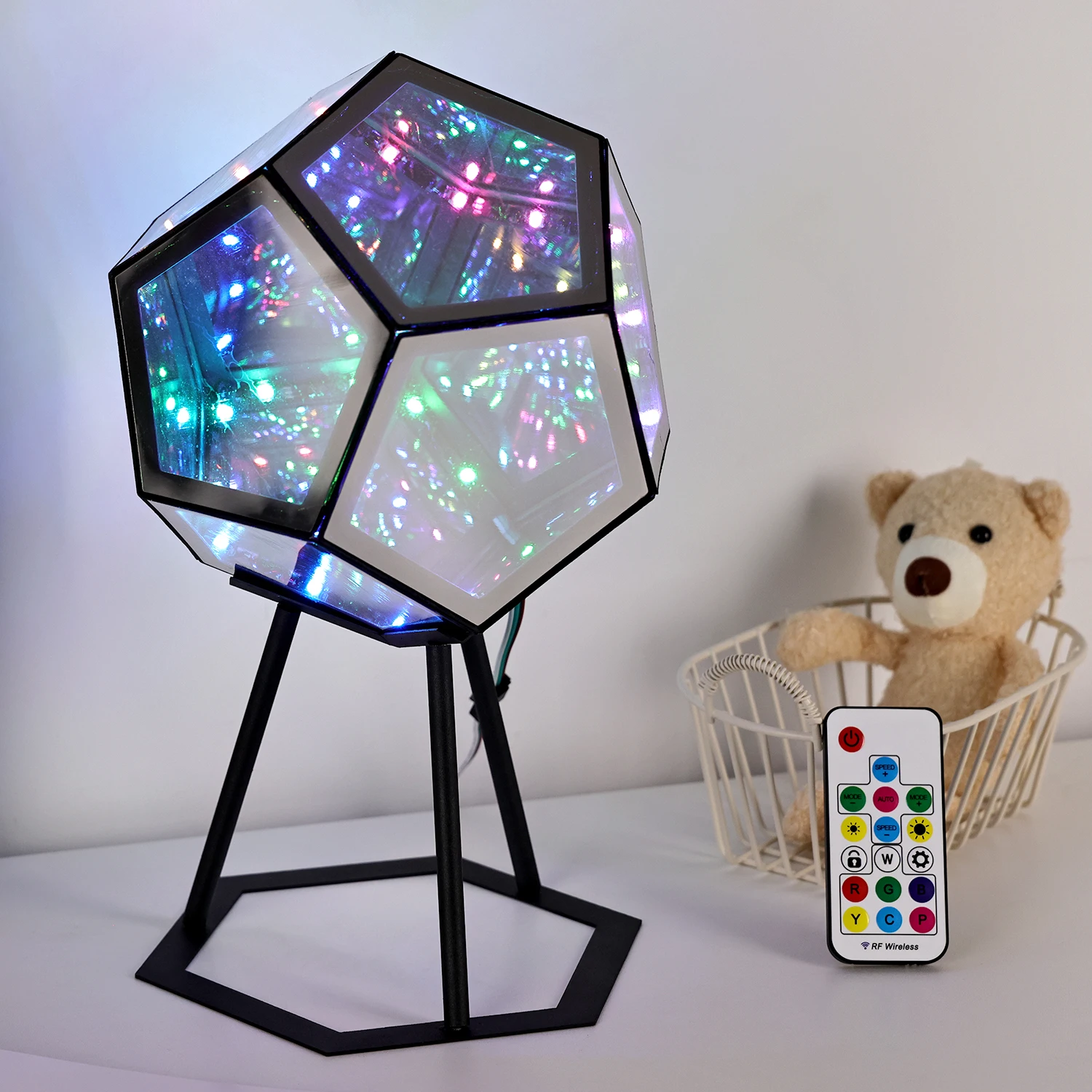 Kid gift adjustable string light Switch control bedside home decor led RGB night light