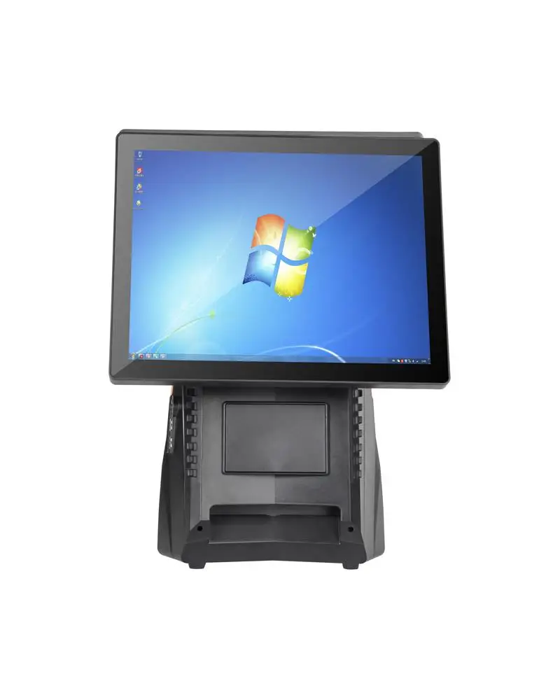 High Resolution Dual Screen Touch Supermarket Retail With Software Machine Cash Register Pos System