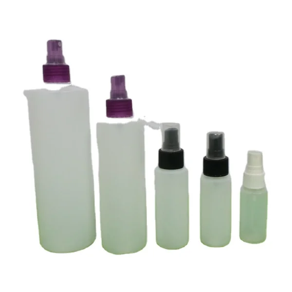 30ml 60ml 90ml 120ml 250ml hdpe OEM colour white holland empty spry round mist sprey hand sanitizer cleaner spray bottle