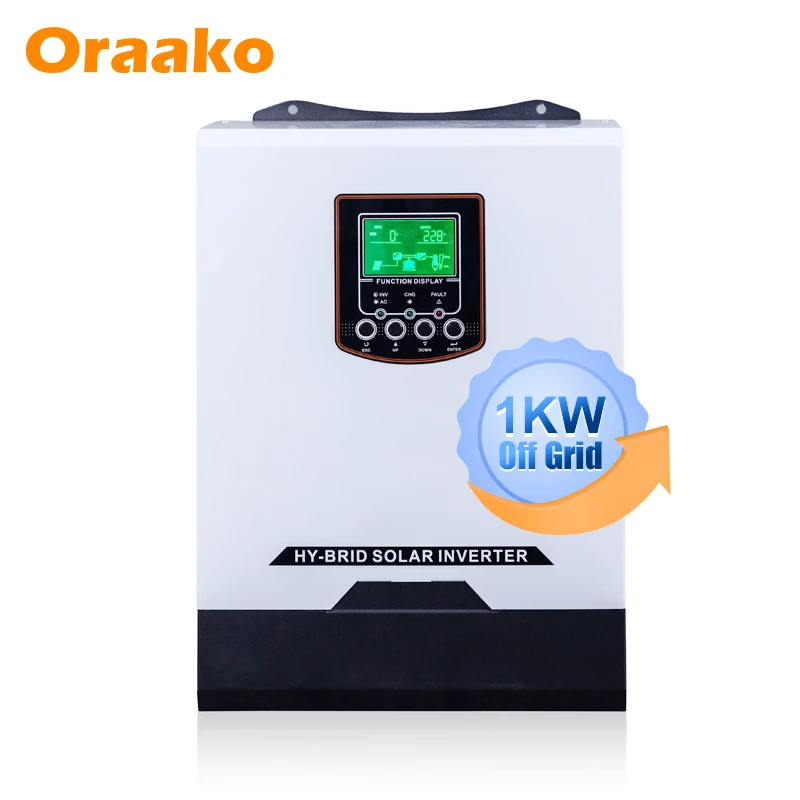 5000W Power Hybrid Solar Inverter 5.5Kw Solar System Inverter With Mppt For Home Government Power Generation