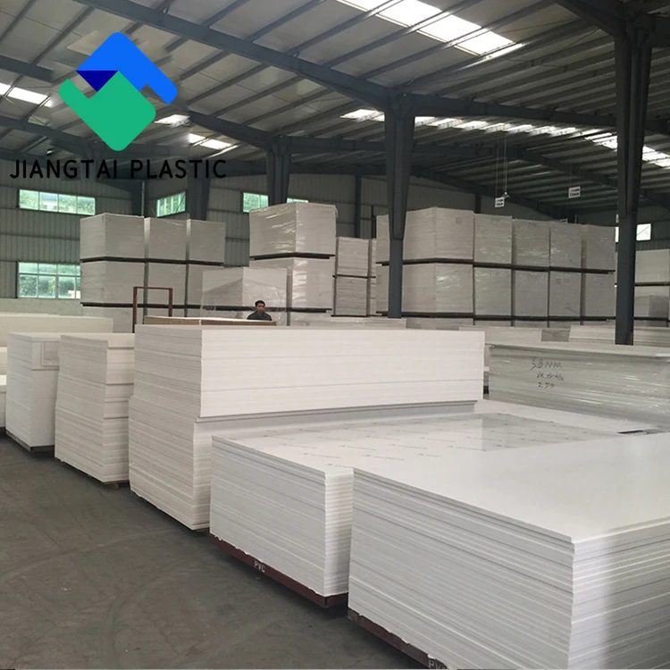 Jiangtai  122x244 288 305 156cm forex celuka sintra white black glossy hard furniture use foamed 8 x 4 pvc sheets