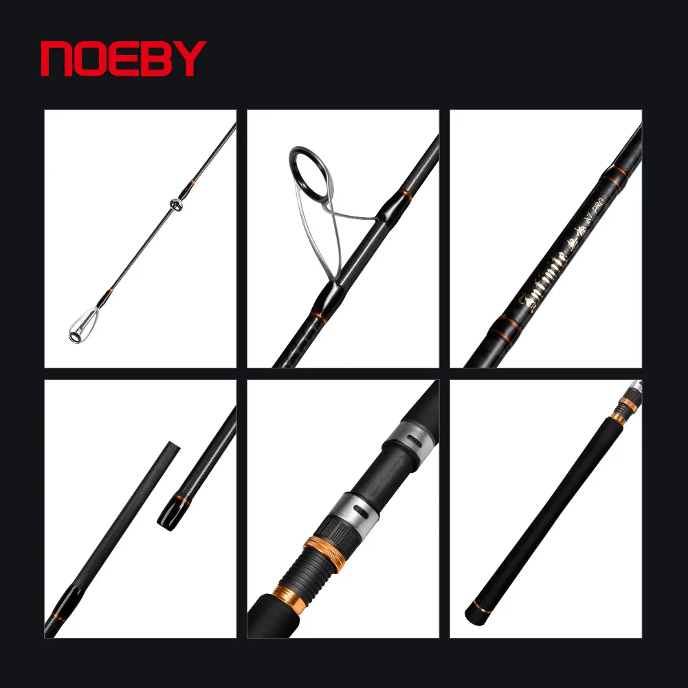 Удилище для джиггинга Noeby японские удилища из углеродного волокна 9 дюймов 6 2 м секции морского окуня