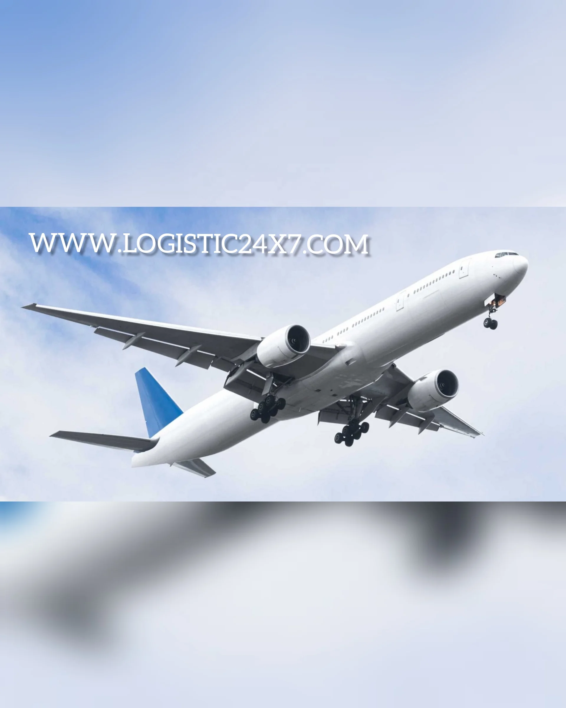 Air freight forwarding logistic services door to door from Russia to India