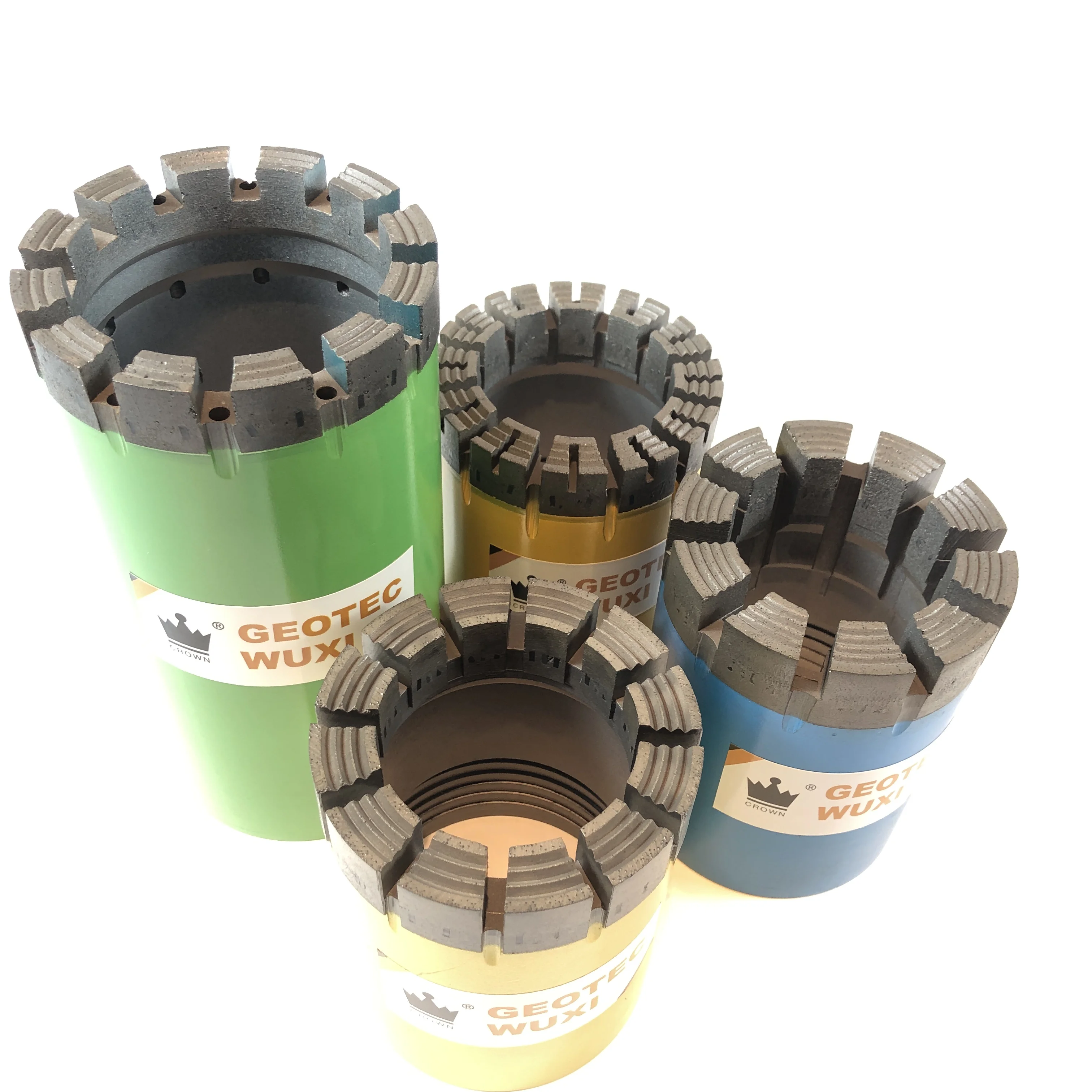 Geotec Wuxi CROWN new arrival SMD grade 7mm HQ impregnated diamond core bit rock oil well drilling drill bits