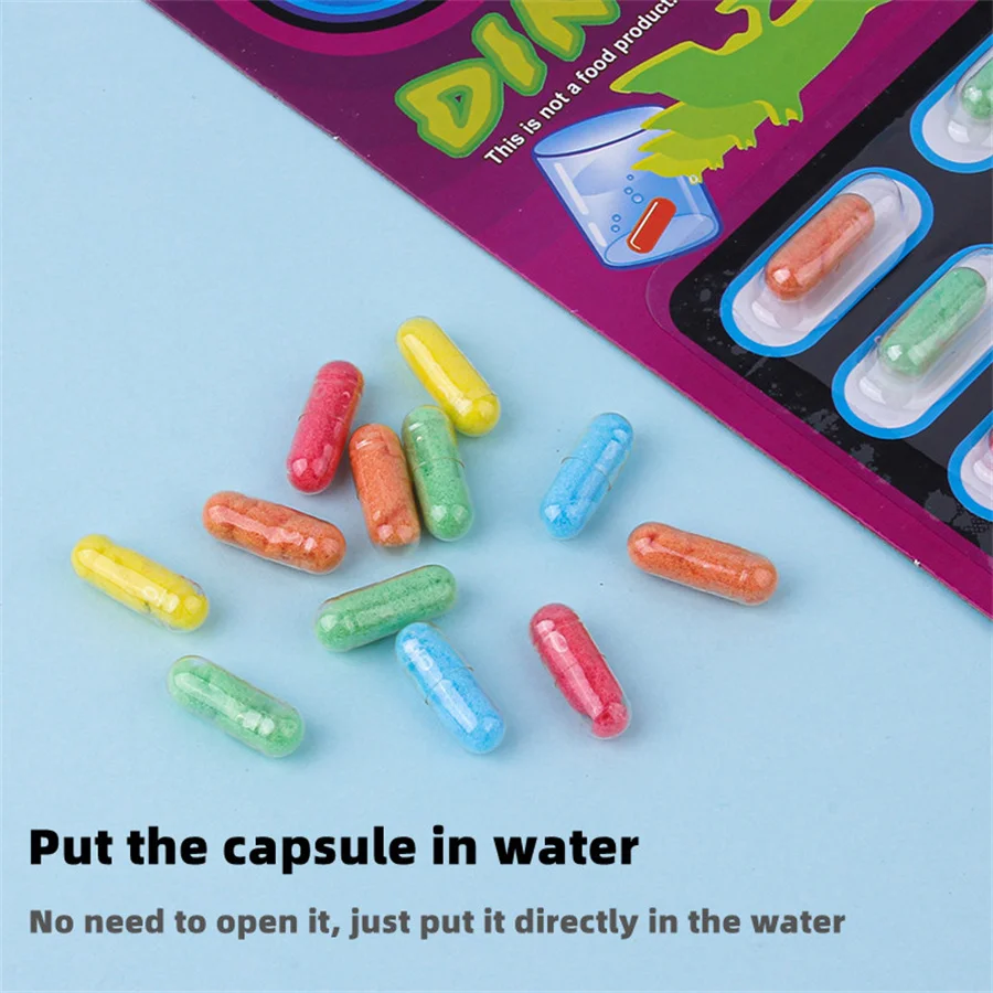 Hot Sales Water Growing Toys Water Swell Capsule Growing Capsule for Kids Creative Mini Amazing Soft Play Toys New Fancy Toys