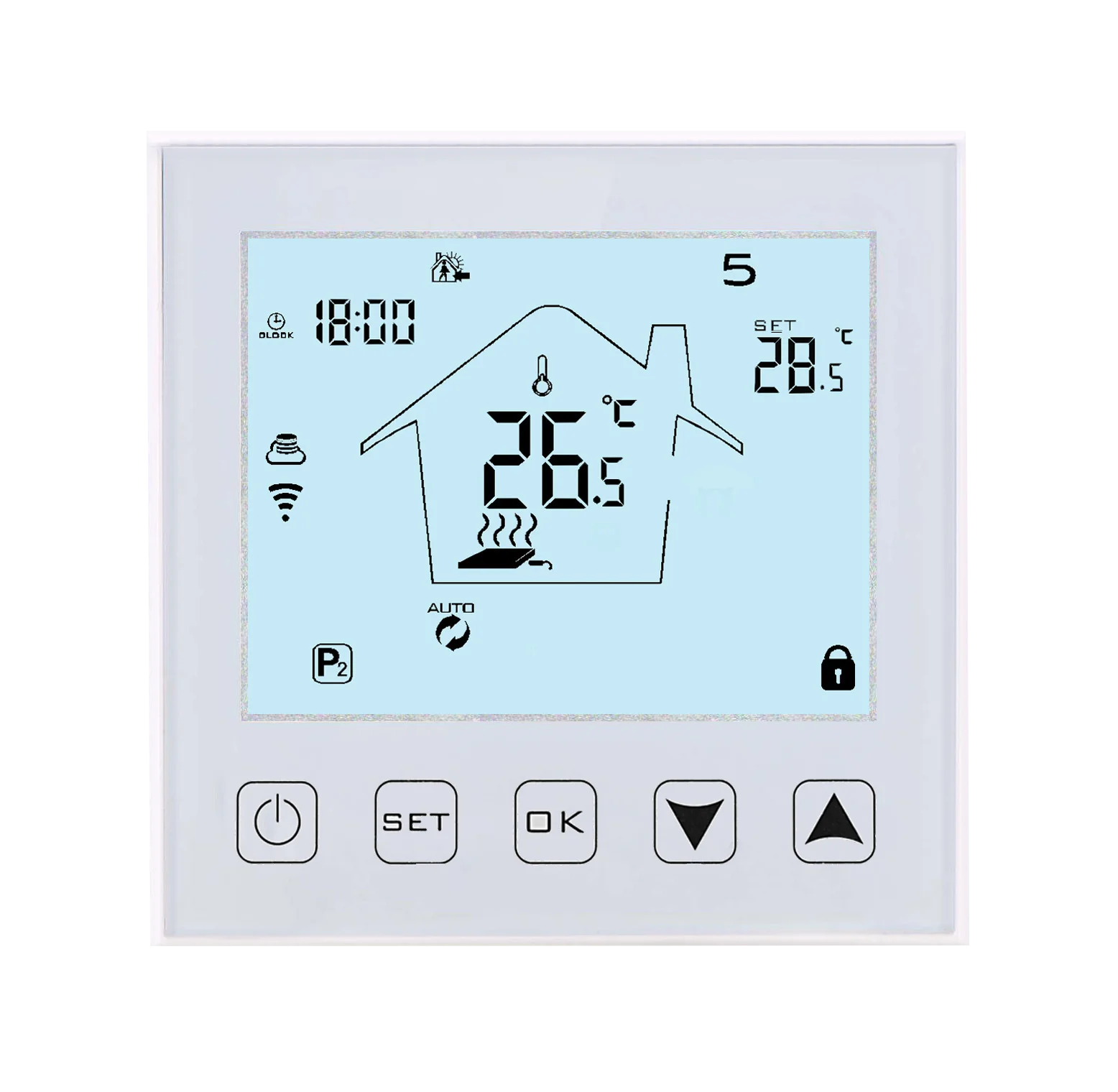 Heating Film  tuya HY603 Home Automatic Smart WIFI Far Infrared google home Alexa wifi digital underfloor heating thermostat