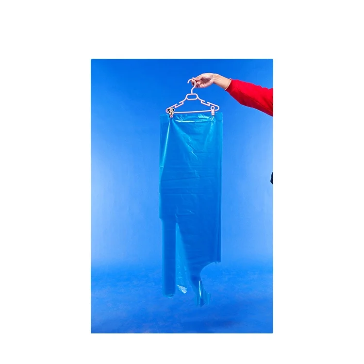 Высококачественный одноразовый фартук Leboo для пищевой промышленности, синий