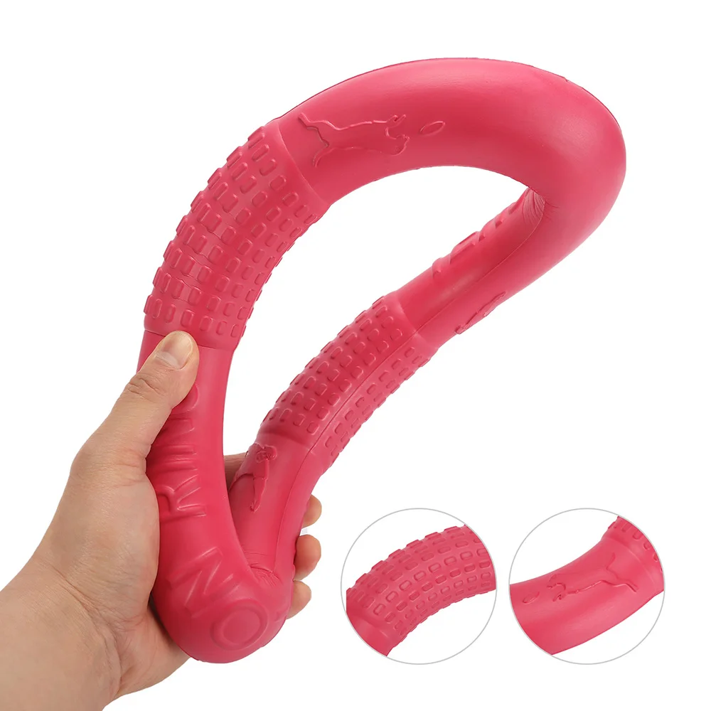 EVA Dogs Interactive Training Ring Resistant Bite Pet Floating Flying Discs Dog Toy