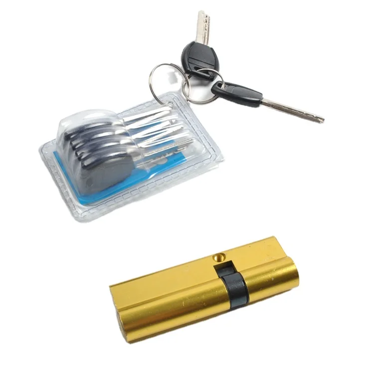 Mortise Lock Cylinder High Security Good Price Five Keys Zinc Aluminum  Door Lock Cylinder