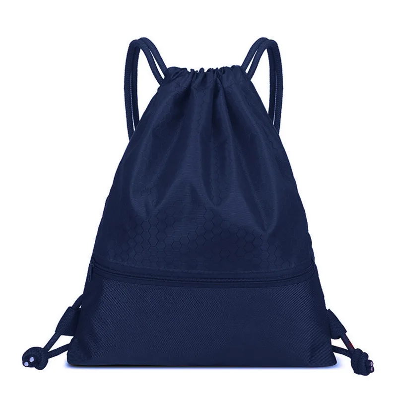 Fashion Ripstop Nylon Sports Drawstring Gymsack Backpack Fitness Basketball Drawstring Bags Kids backpack for Swimming