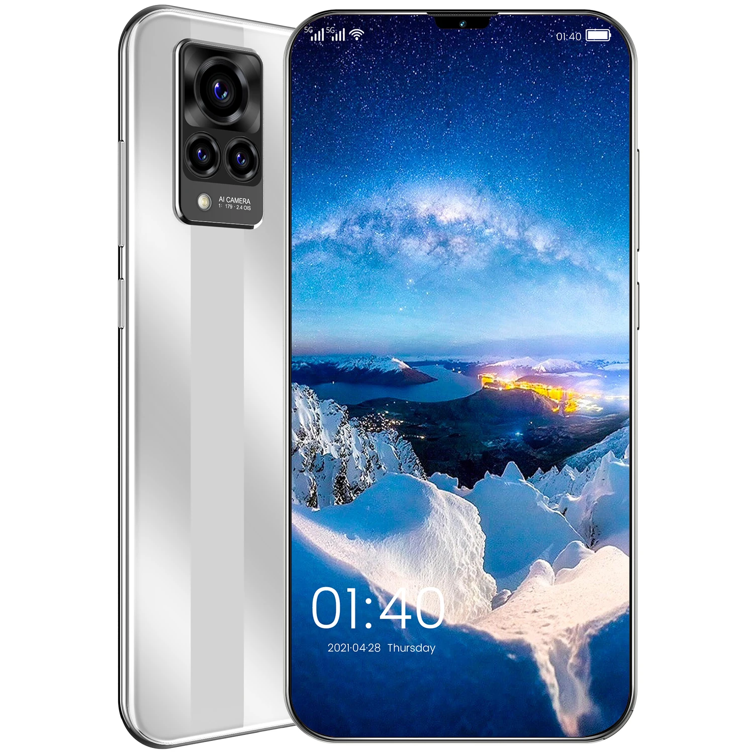 S22 U1ltra Drop shipping  6.7Inch 32+64MP Face unlock phones 16GB+512GB phones 4G 5G Android 11 Smart Mobile phones