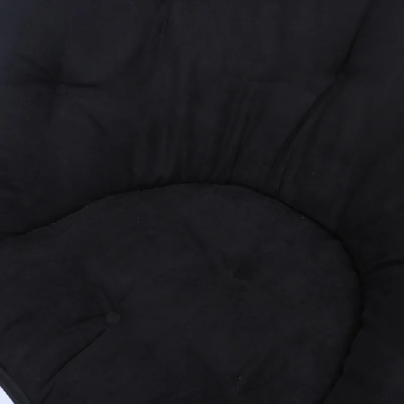 Wholesale High Quality Comfortable Portable Round Camping Chair Patio Folding Moon ChairFoldable Moon Chair Over Sized Padded Sh