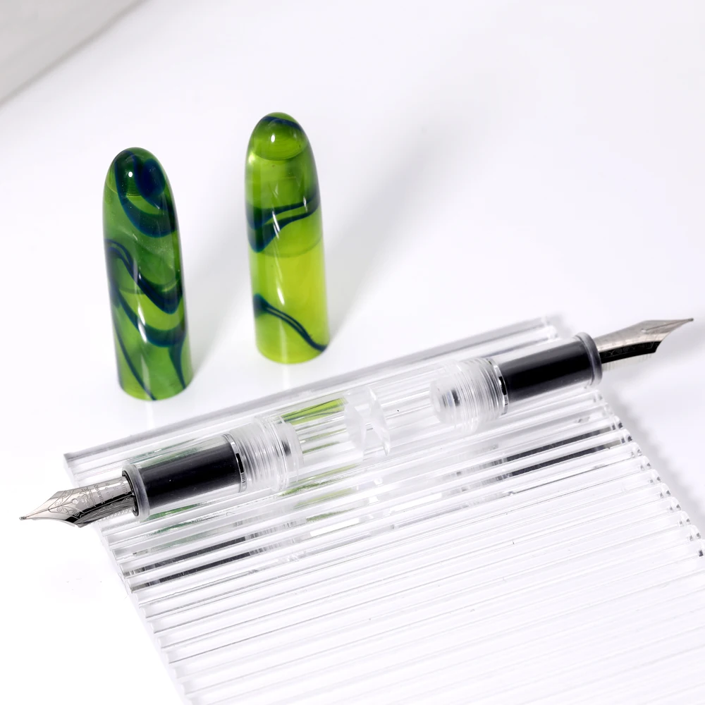 TOP Acrylic Material And Best Choices Gift Follow Custom Logo OEM  Service Ink Fountain Pen