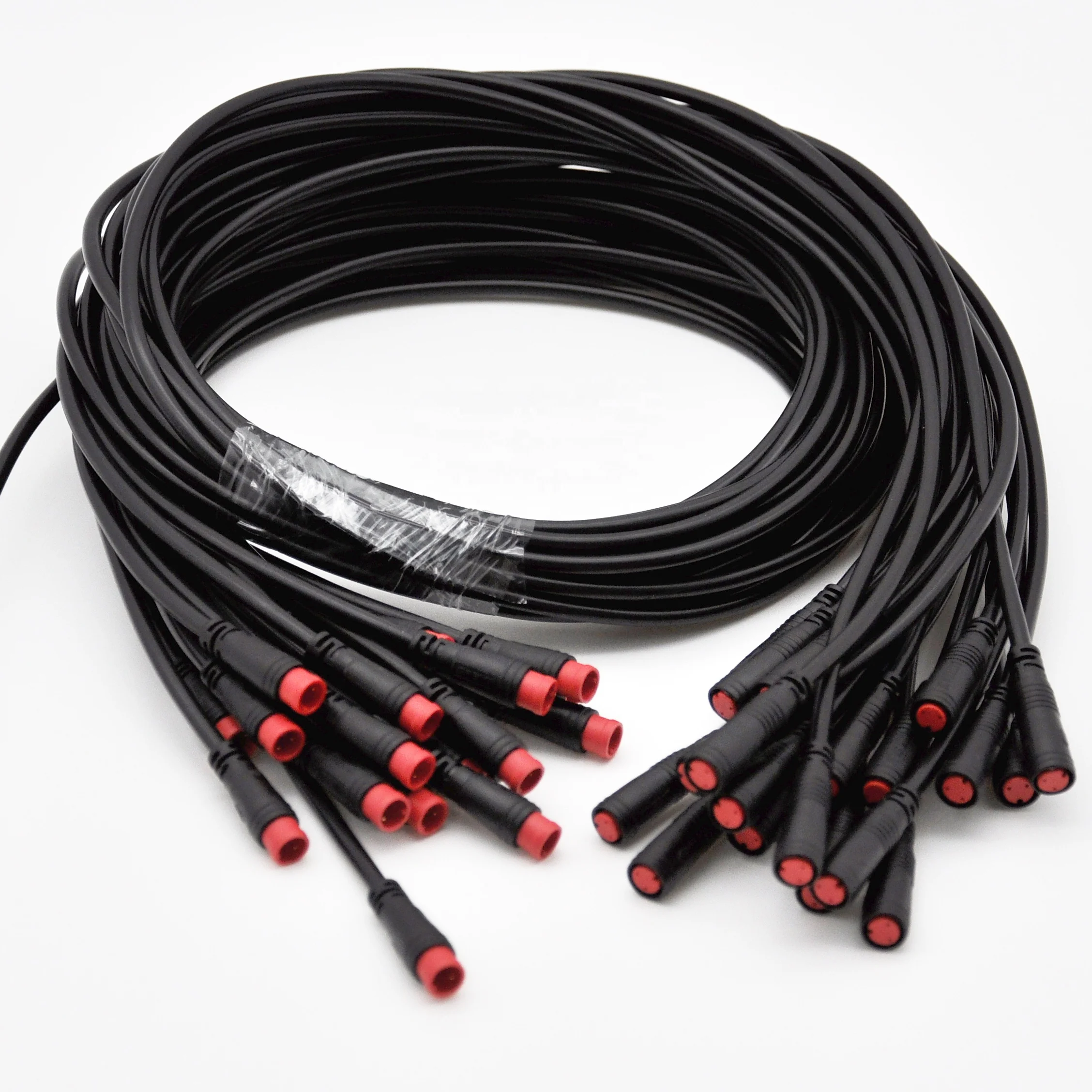 m8 cable connector custom 8 6 5 4 3 pin male female waterproof m8 sensor cable assembly 3pin 4pin 5pin 6pin m8 cable