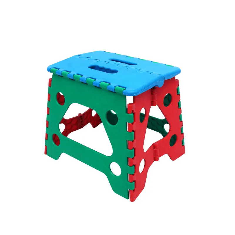 9 inch upgrade foldable kitchen home school stool size ladder plastic folding portable step stool for adults
