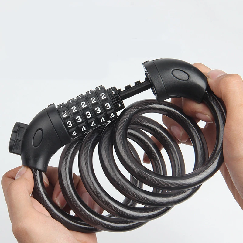 Cycling equipment accessories chain bar anti-theft code lock