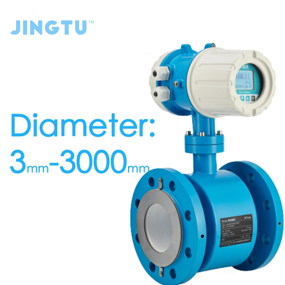 Insert Type Electromagnetic Wastewater Flowmeter DN50 Water Flow Magnetic Flow Meter