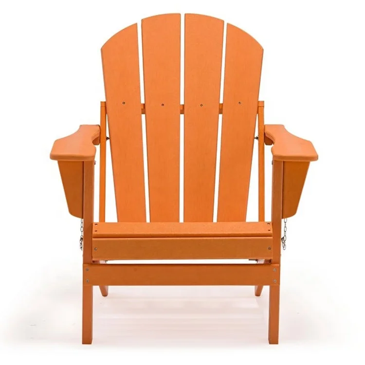 D-road Colorful Outdoor Beach Patio Garden Waterproof Plastic Wood Folding Adirondack