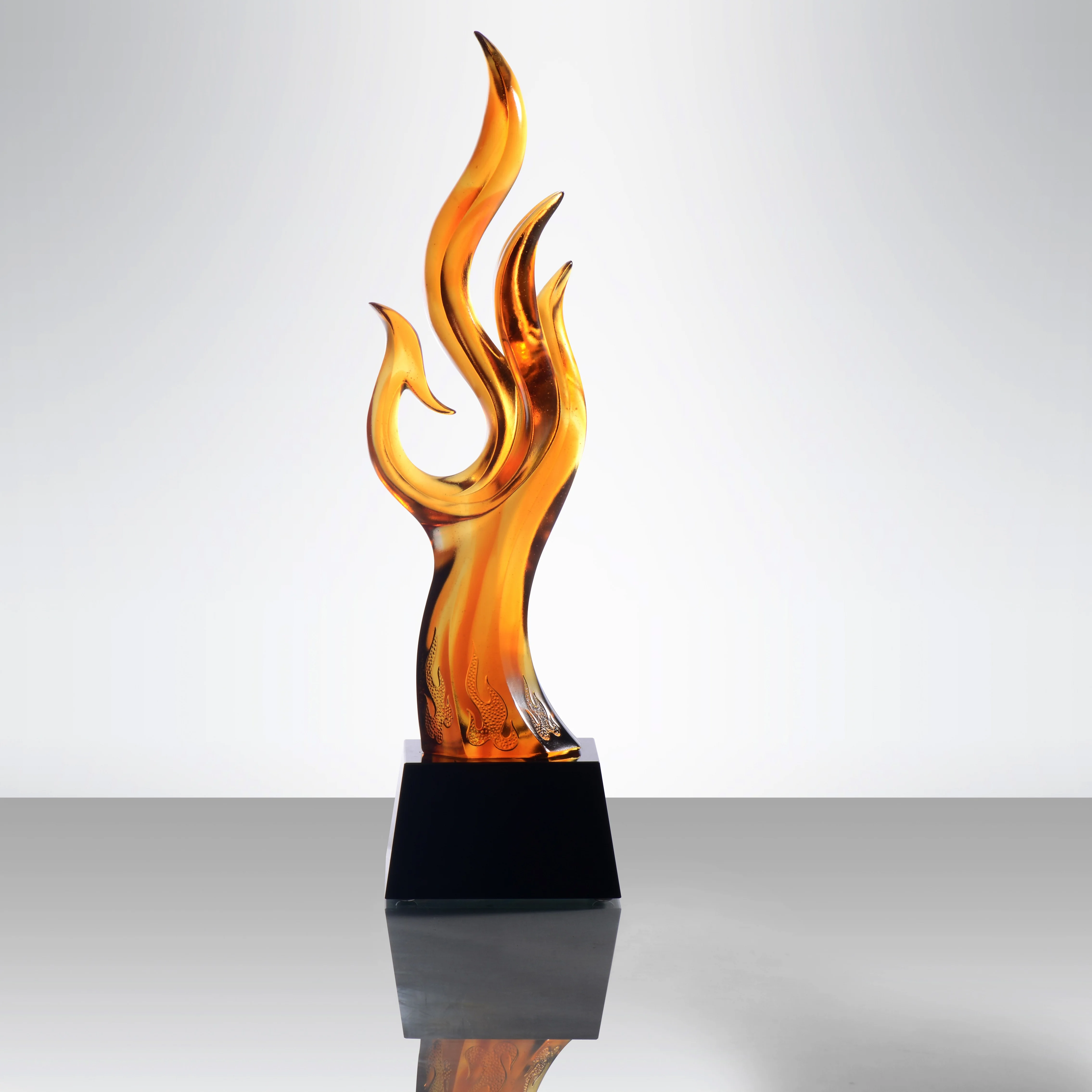 Best-Selling Custom Phoenix style K9 Crystal Crafts Trophy Custom Business Gift The High-Grade Crystal Glass Trophy