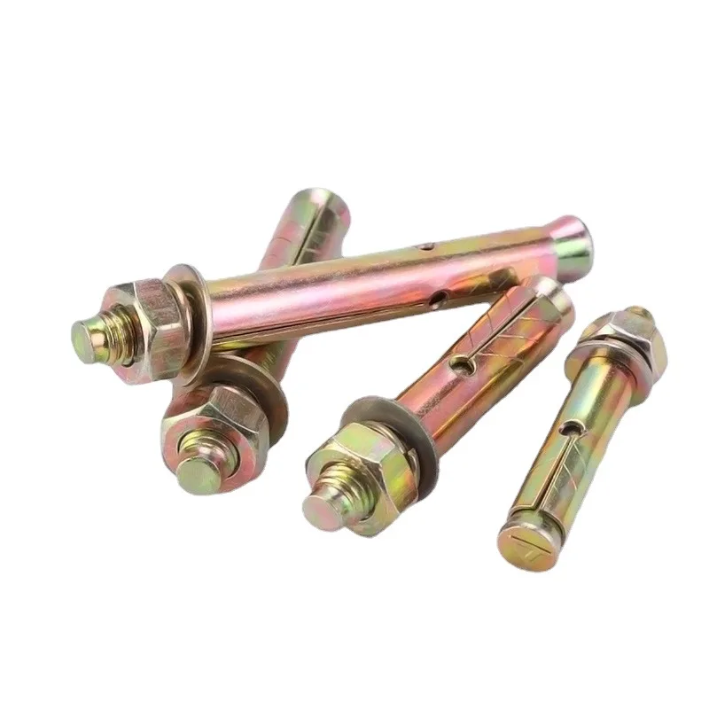 High-Quality Galvanized Expansion Screws for Strong and Durable Fastening - Available in M6, M8, M10, M12, and M14