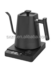 Gooseneck  Water Kettle Electric Temperature Control,for Coffee and Tea, Stainless Steel Inner,1200W ,0.9L, Auto Shutoff