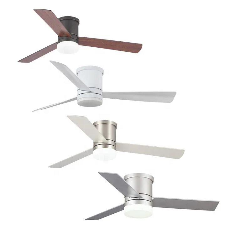 High quality antique ceiling fans 52 inch plywood blade energy saving ceiling fan with 15W LED light