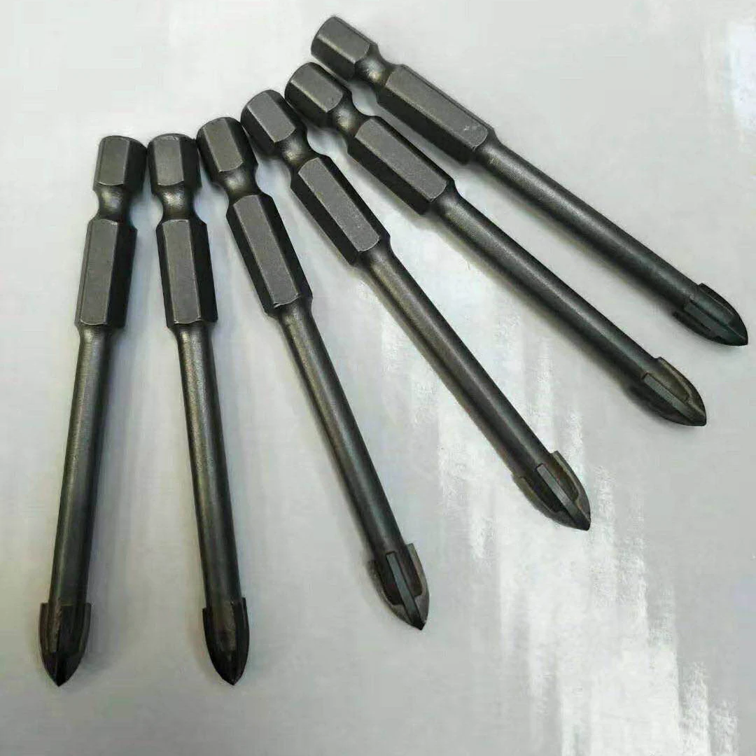 hex shank taper shank round handle cross glass drywall drill bit lowes