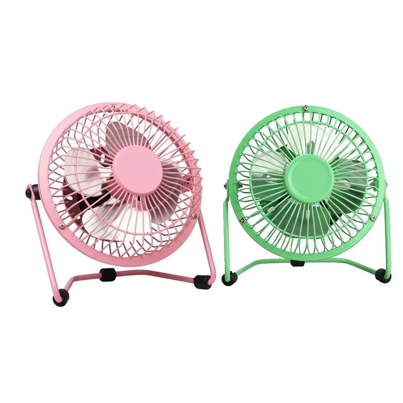 High quality 4 Inch USB mini Desk Fan Ultra-Quiet Design with 360 Rotation Portable Cooling for Home & Office Fan Usb Fans