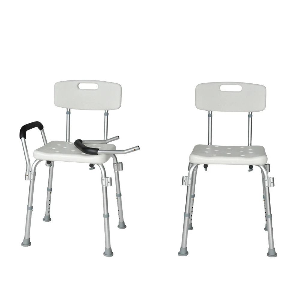 Manufacturer Adjustable Shower Chair Shower Aluminum Alloy Non-Slip Shower Chair For Elderly
