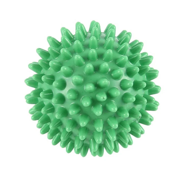  Sport fitness bearing grip hand body pvc massage ball muscle