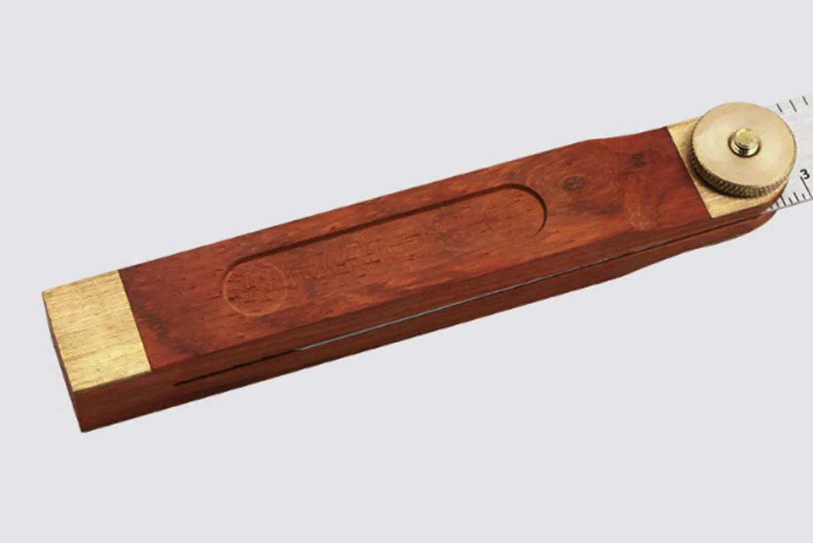 Woodworking Movable Angle Ruler Tri Square Sliding T-Bevel Level Measuring Tool Marking Gauge Protractor Red Wooden Handle