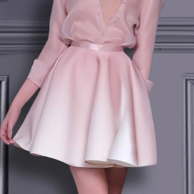 New Ready to ship or custom made fashion ladies women elegant skirt and top sets