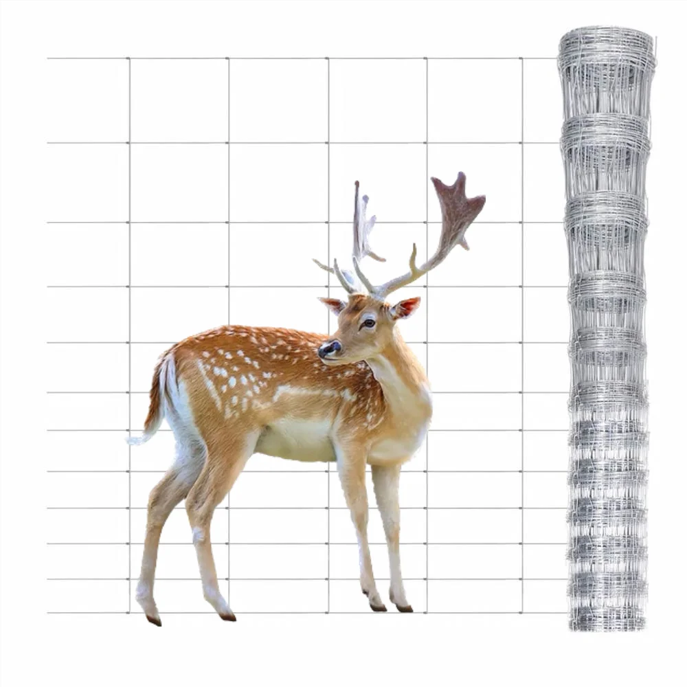 Cattle metal fence Metal deer fence Galvanized fence for livestock