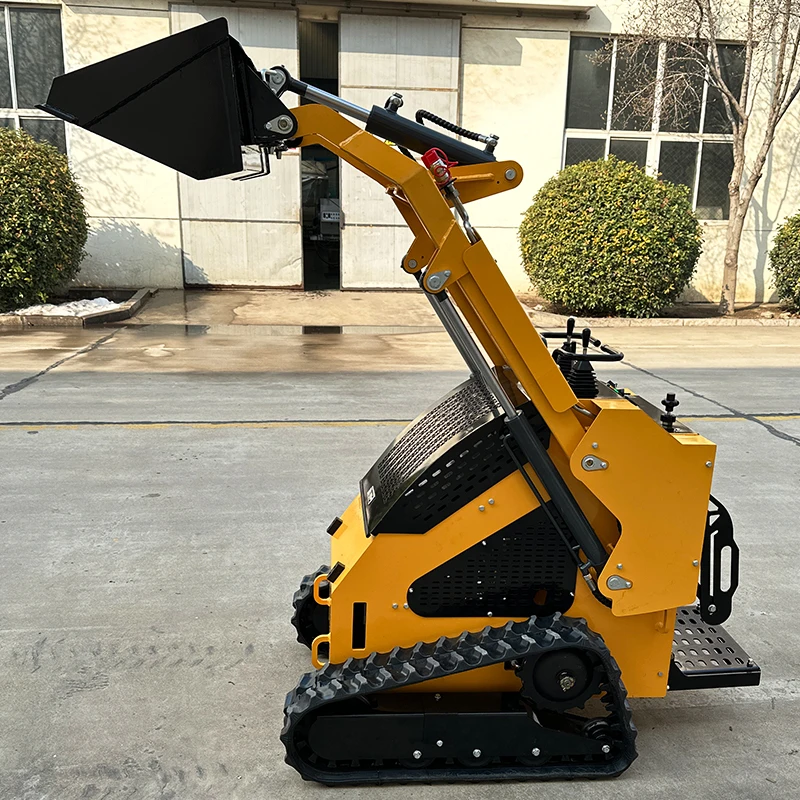 Mini Skid Steer Wood Stump Grinder SL360T Mini Skid Steer Loader For Sale