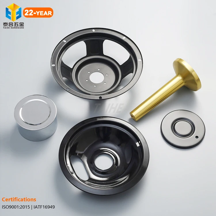 Custom Precision Stamping Aluminium Stainless Steel Copper Deep Drawing Cover Shell Housing Can Parts