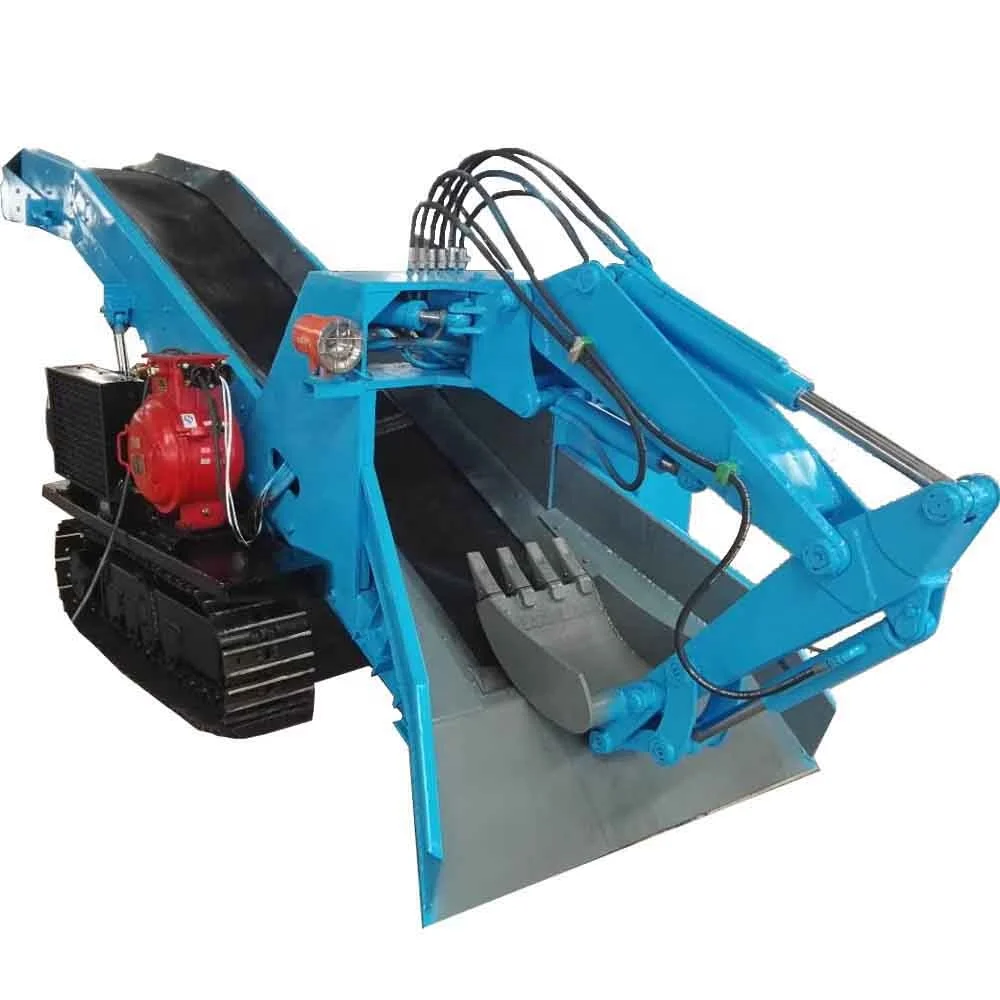 Multi-Functional Tunnel Wheel Mucking Loader Mine Engineering Mining Mucking Rock Loader Grilled Slag Machine
