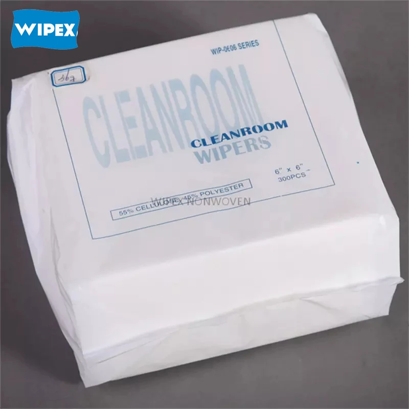 Lint Free Nonwoven Cleanroom Wipes Dust Free Wiping Cloth Cleanroom Wipes For Lab Use