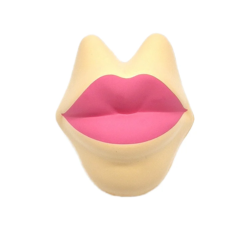 Human Organs Polyurethane PU Foam Mouth Stress Ball Decompression Toys Advertising Promotional Squeeze Toys